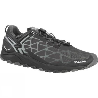 Zapatos Salewa Multi Track GTX Hombre - Negras / Plateadas - Chile MTG516978